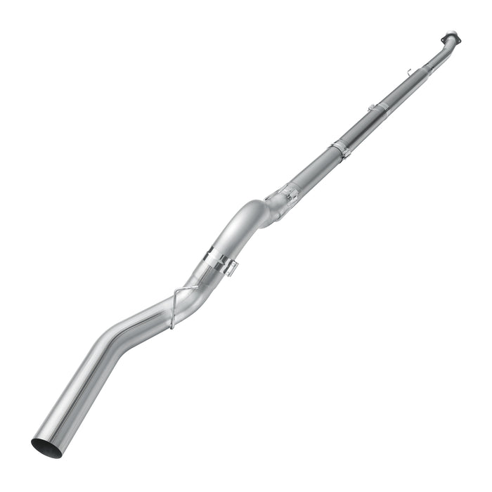 TruckTok 2011-2022 6.7L Ford 4″ Powerstroke Down-pipe Back DPF Delete Race Pipe (No muffler)