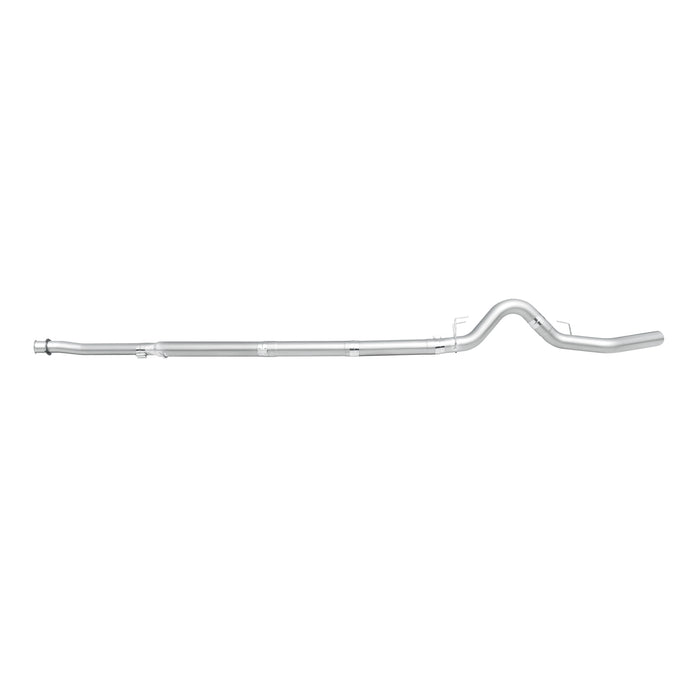 TruckTok 2011-2022 6.7L Ford 4″ Powerstroke Down-pipe Back DPF Delete Race Pipe (No muffler)