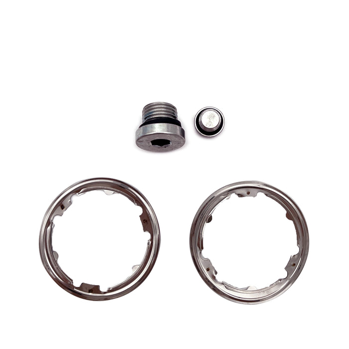 TruckTok 2007-2010 Cummins ISX CM871 EGR Plug Kit Stage 2 Plates and Plugs Aluminum Generic