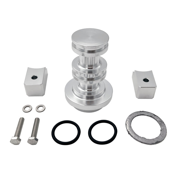 TruckTok 2003-2010 6.0L Ford F250 F350 Powerstroke Diesel EGR Eliminator Spool With Bolts & Orings