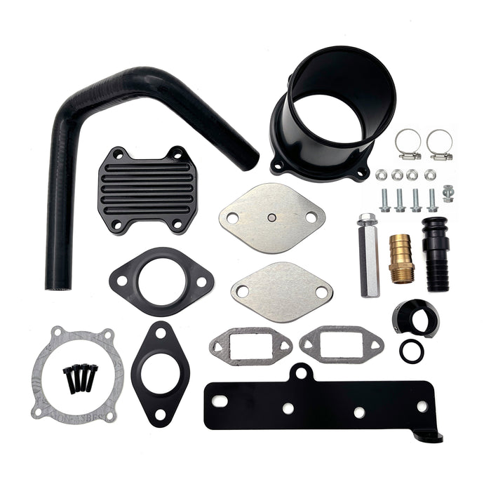 TruckTok 2013-2018 6.7L Dodge RAM 2500 3500 Cummins Diesel EGR Delete Cooler Throttle Valve Delete Kit