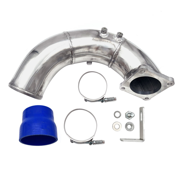 TruckTok 1994-1998 5.9L 12V Dodge Cummins Diesel 3.5" Air Intake Elbow Charge Pipe Generic