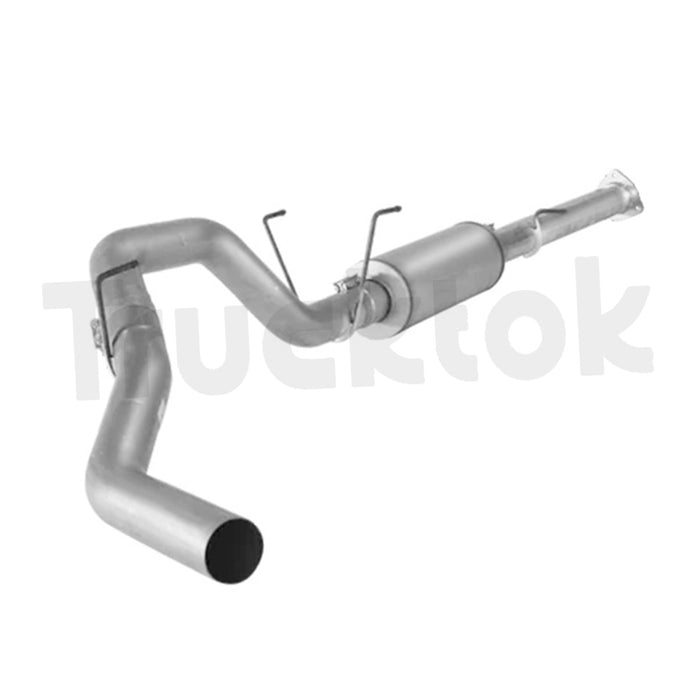 TruckTok 2013-2018 6.7L Dodge Ram Cummins 4" Downpipe back DPF Delete Pipe (With Muffler)