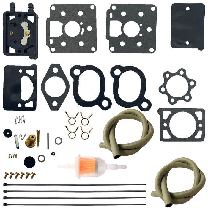 TruckTok 142-0570 Carburetor Repair Rebuild Kit Replacement for ONAN DD11 DD13 DD15 BF