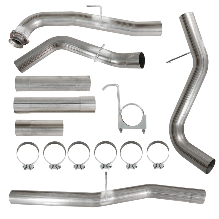 TruckTok 2015.5-2016 6.6L GM Duramax LML 4" Downpipe Back DPF Delete Pipe