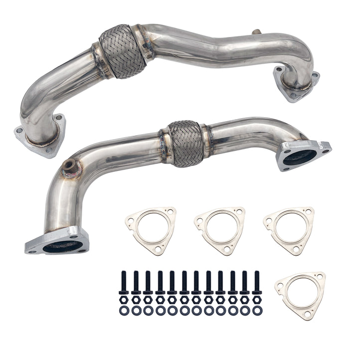 TruckTok 2008-2010 6.4L Ford Powerstroke Diesel Heavy Duty Exhaust Up-Pipe