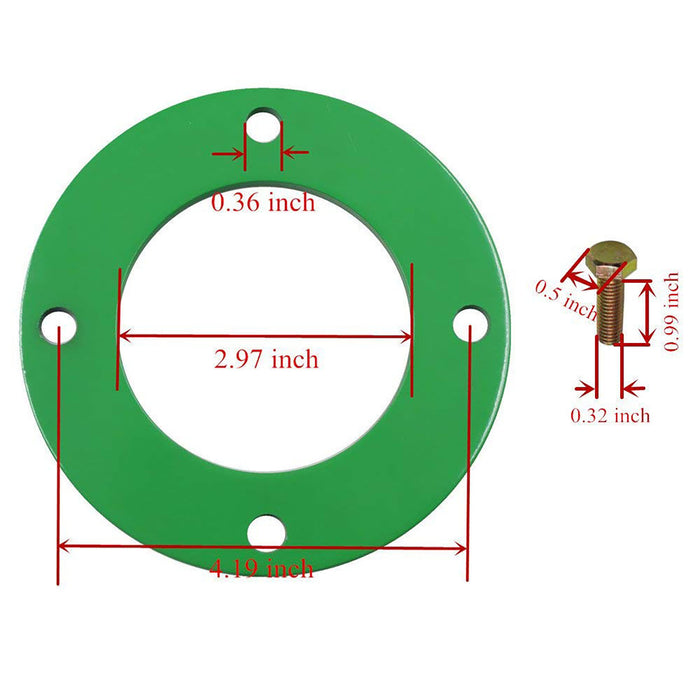 TruckTok Mower Deck Spindle Reinforcement Ring for John Deere 42" Mower D100 D110 D130 D140