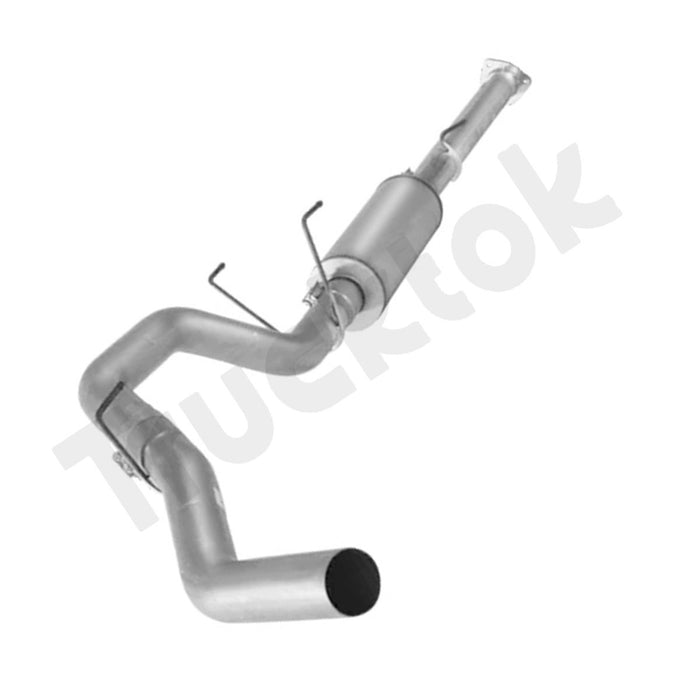 TruckTok 2013-2018 6.7L Dodge Ram Cummins 4" Downpipe back DPF Delete Pipe (With Muffler)