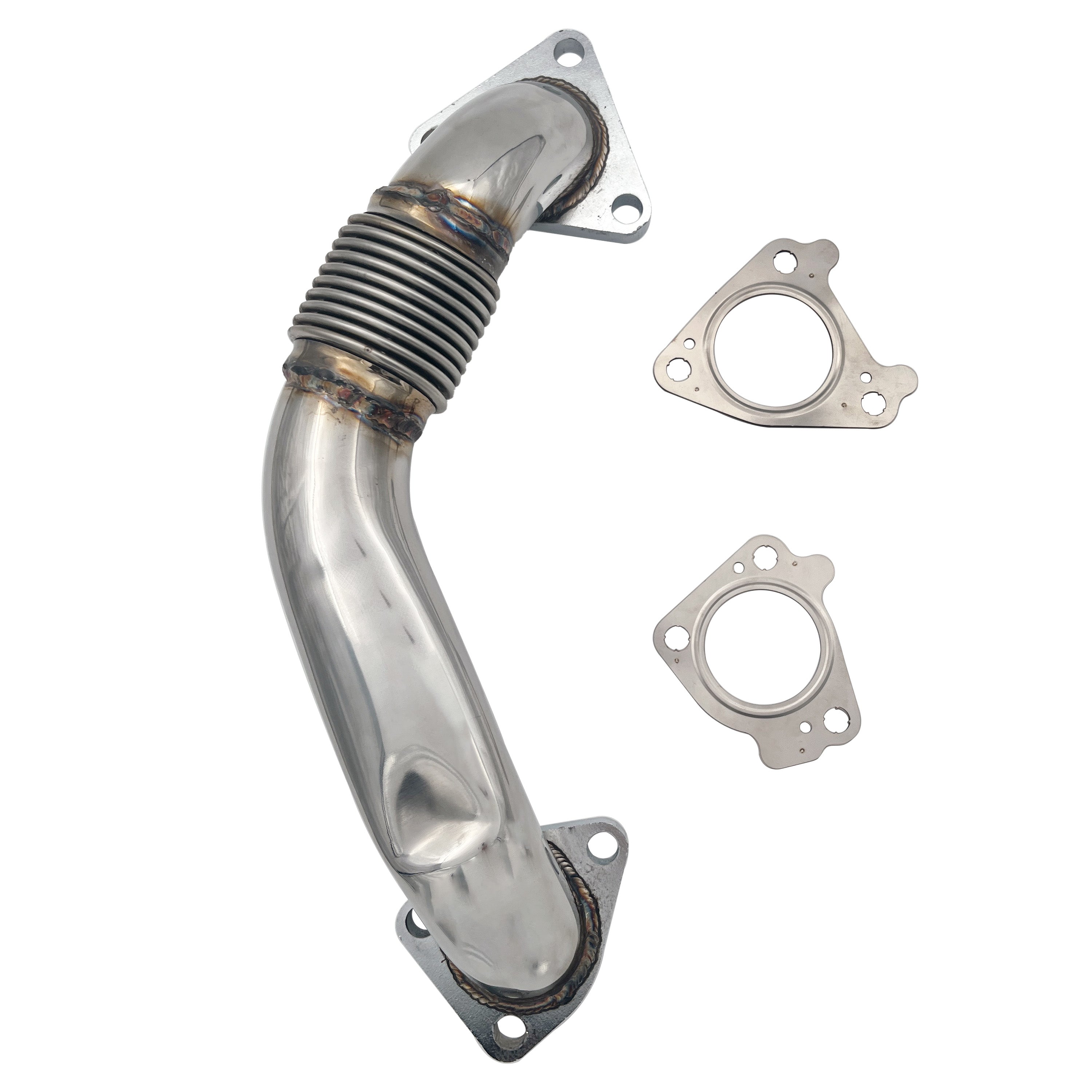 TruckTok 2001-2016 6.6L Chevrolet Chevy GMC Duramax LB7 LLY LBZ LMM LML Exhaust Up-Pipe(Passenger Side)