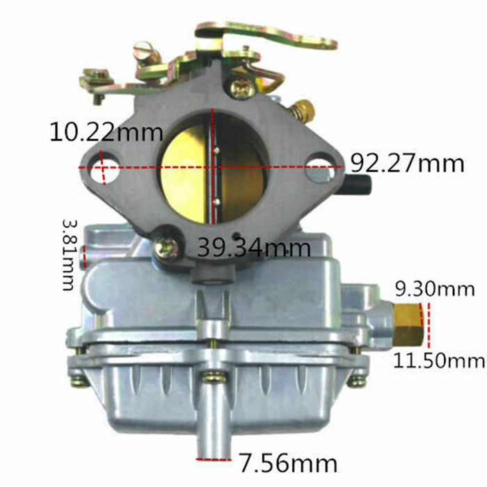 TruckTok Carburetor For Ford 1957 1960 1962 144 170 200 223 6-Cyl 1 BBL 1904 holley