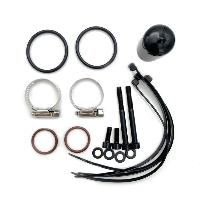 TruckTok 2011-2023 6.7L Ford Powerstroke CCV PCV Reroute Engine Ventilation Kit(No tube)