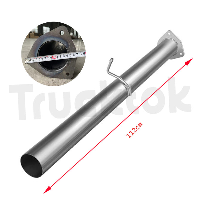 TruckTok 2013-2018 6.7L Dodge Ram Cummins 4" Downpipe back DPF Delete Pipe (No Muffler)