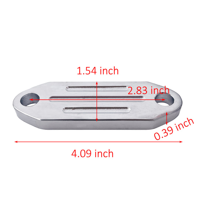 TruckTok 1986-1995 2.8L 4.9L 5.0L Ford F150 F250 Mustang Bronco EGR Simulator Eliminator/Block Off Plate