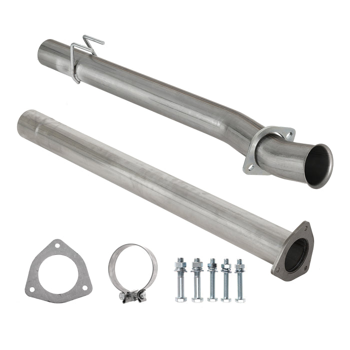 TruckTok 2011-2023 6.7L Ford F250 F350 F450 4'' Diesel Super Duty Cat & DPF Delete Pipe Exhaust