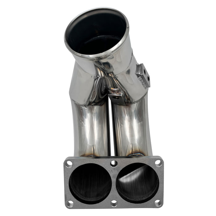 TruckTok 2007-2018 6.7L Dodge RAM 2500 3500 Cummins Diesel 3.5inch High Flow Intake Manifold Elbow Tube Horn