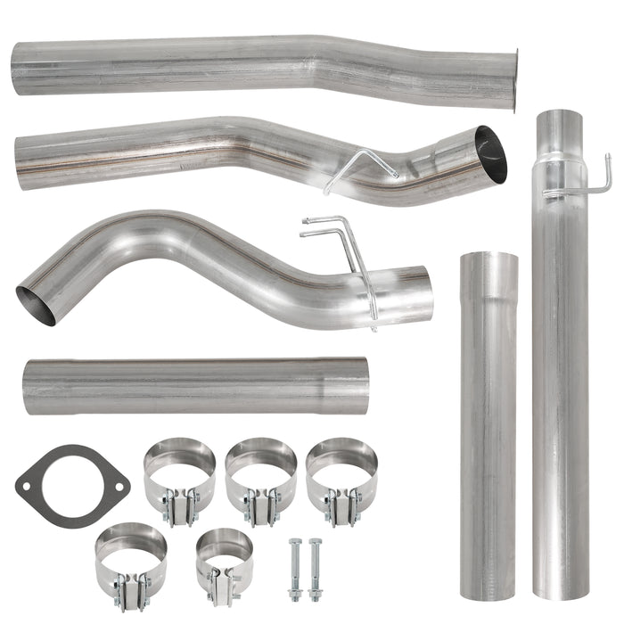 TruckTok 2011-2022 6.7L Ford Powerstroke 5″ Down-pipe Back DPF Delete Race Pipe