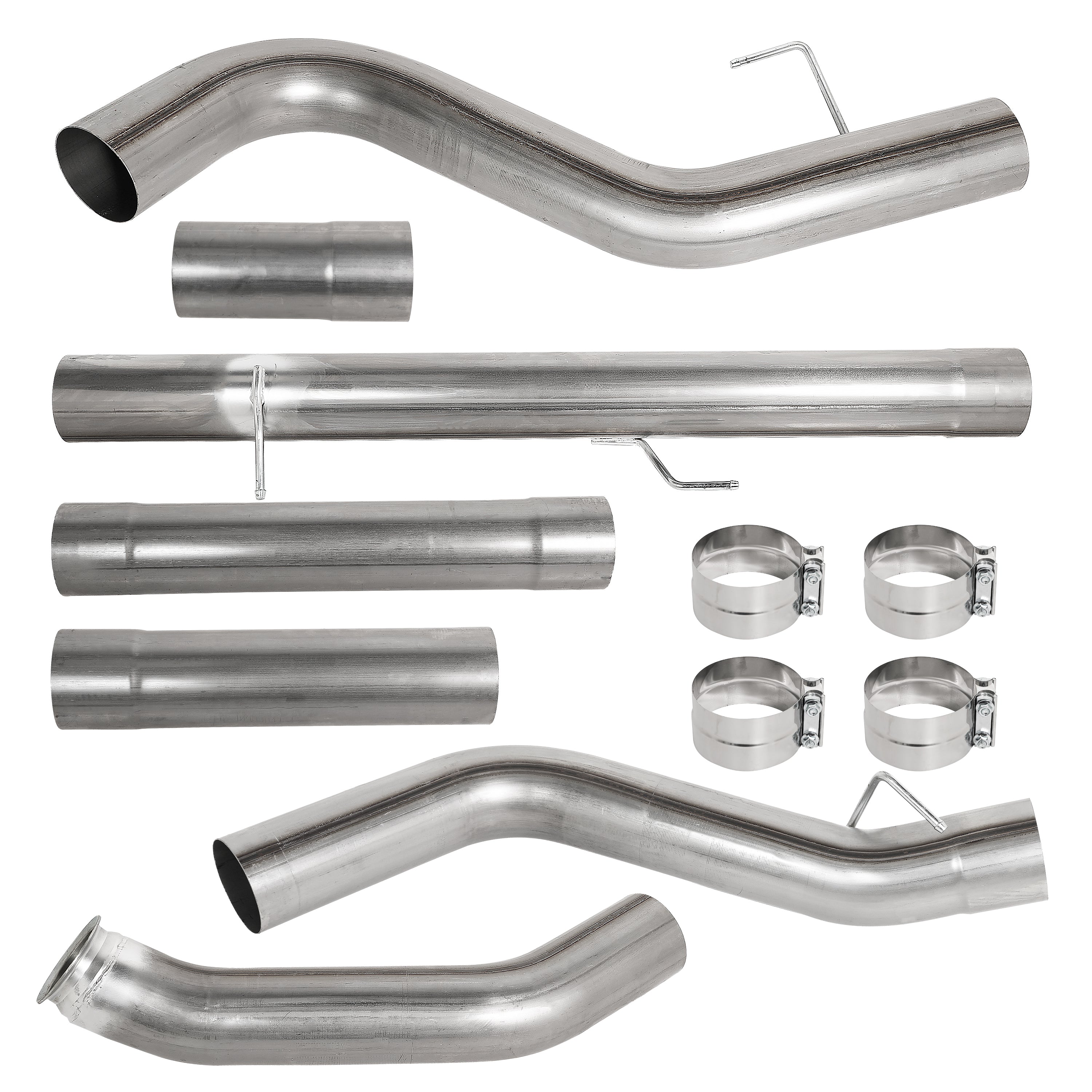 TruckTok 2013-2018 6.7L Dodge Ram Cummins Diesel 5″ Turbo Back DPF Delete Pipe (No Muffler )