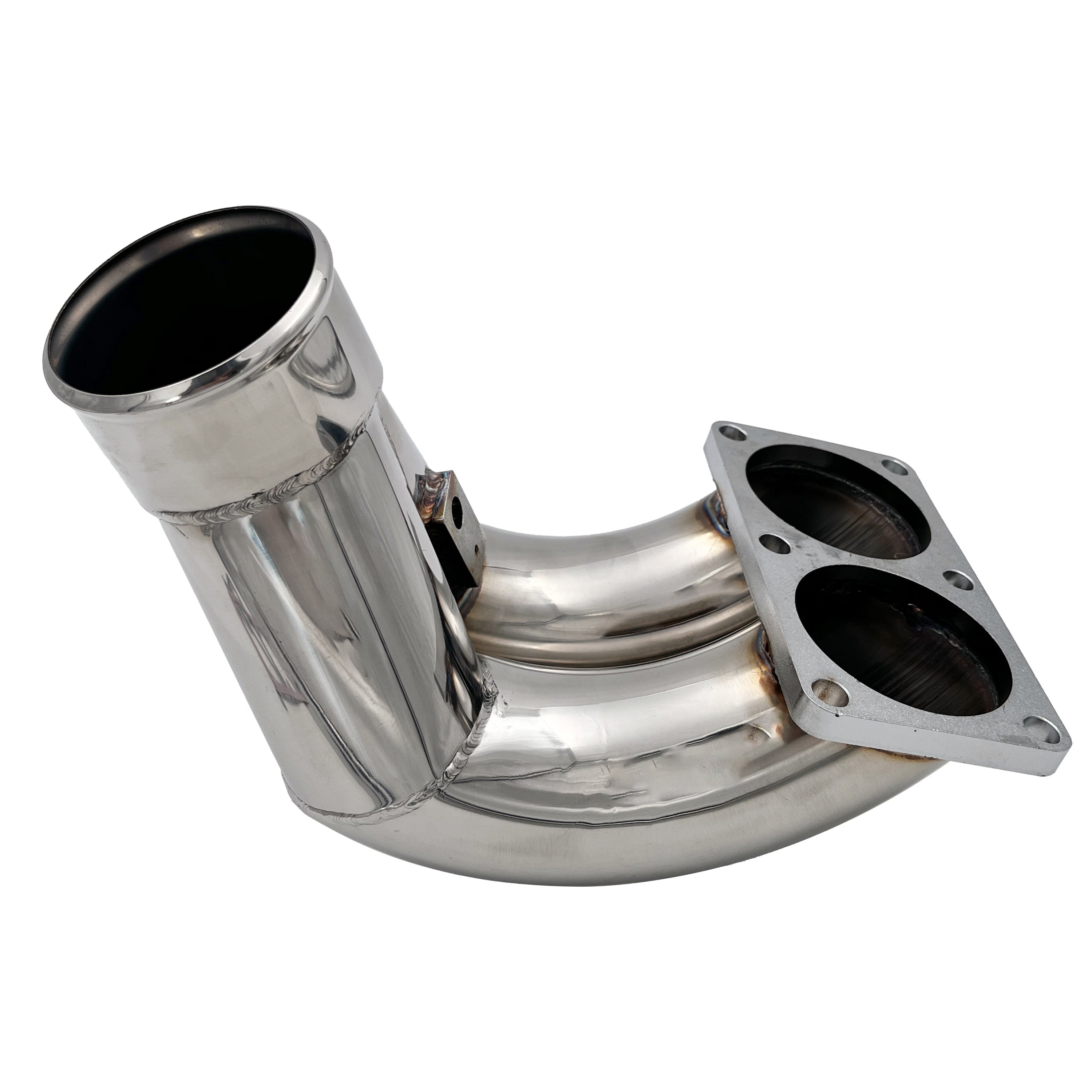 TruckTok 2007-2018 6.7L Dodge RAM 2500 3500 Cummins Diesel 3.5inch High Flow Intake Manifold Elbow Tube Horn