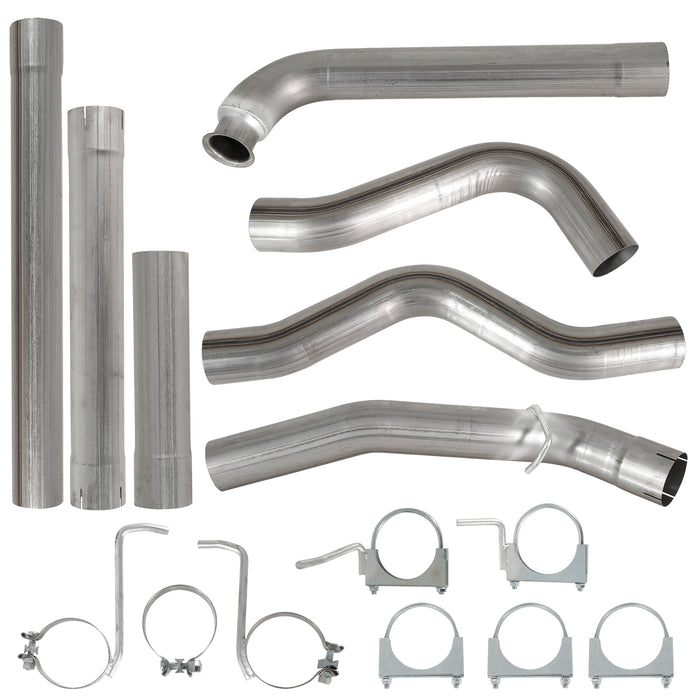 TruckTok 2001-2007 6.6L GM Duramax LB7 LLY LBZ 4" Downpipe Back DPF Delete Pipe