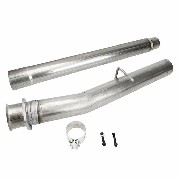 TruckTok 2008-2010 6.4L Ford F250 F350 F450 F550 Powerstroke 4inch Cat & DPF Delete Pipe