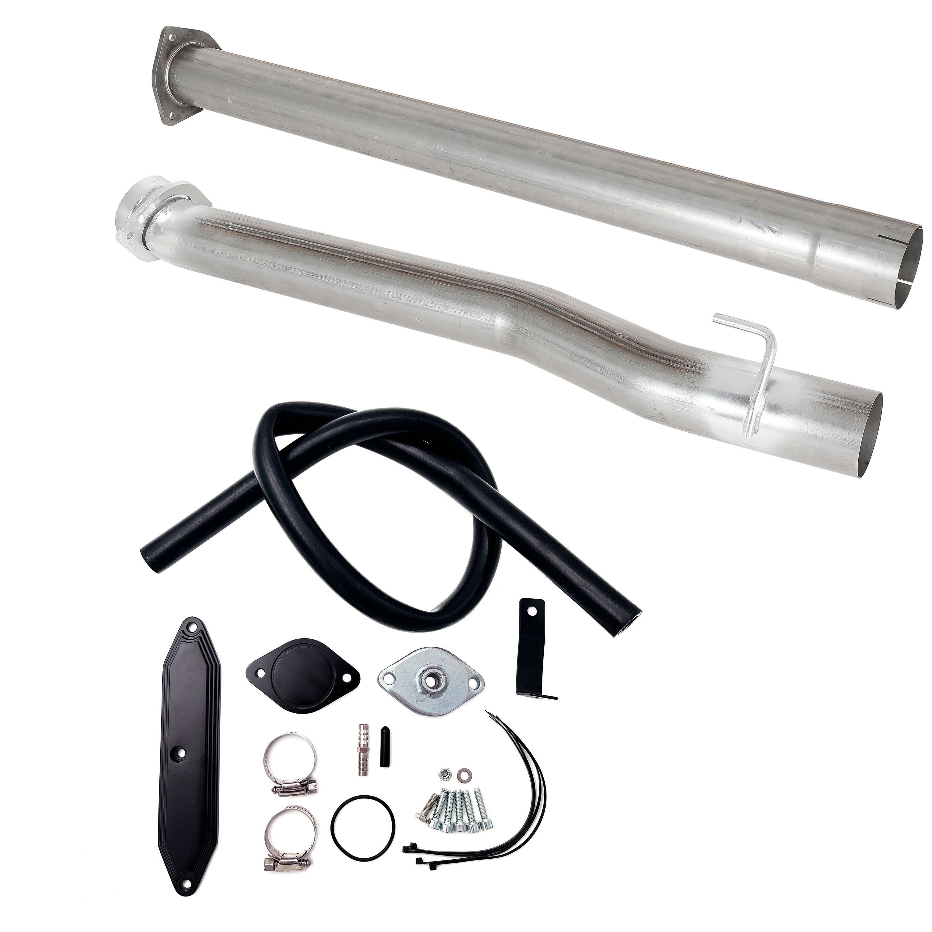 TruckTok 2011-2017 6.7L Ford F250 F350 Powerstroke 4inch DPF Cat Pipe EGR Delete Kit