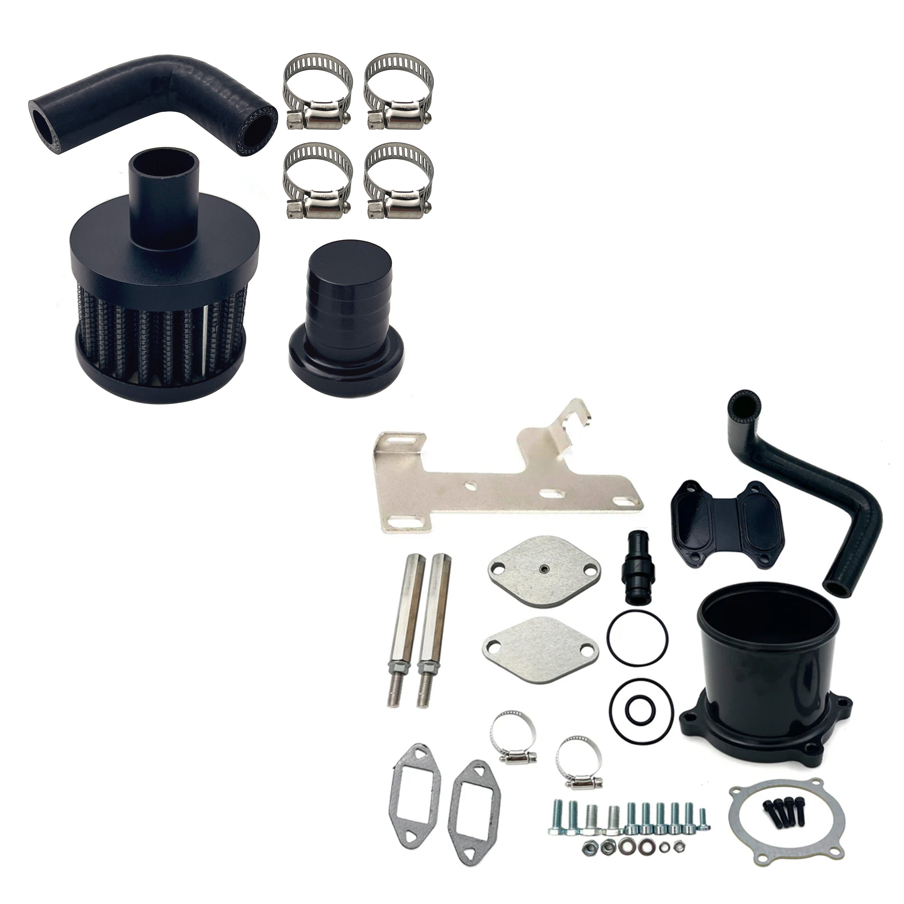 TruckTok 2010-2018 6.7L Dodge Ram Cummins Throttle Cooler & EGR Valve Delete Kit