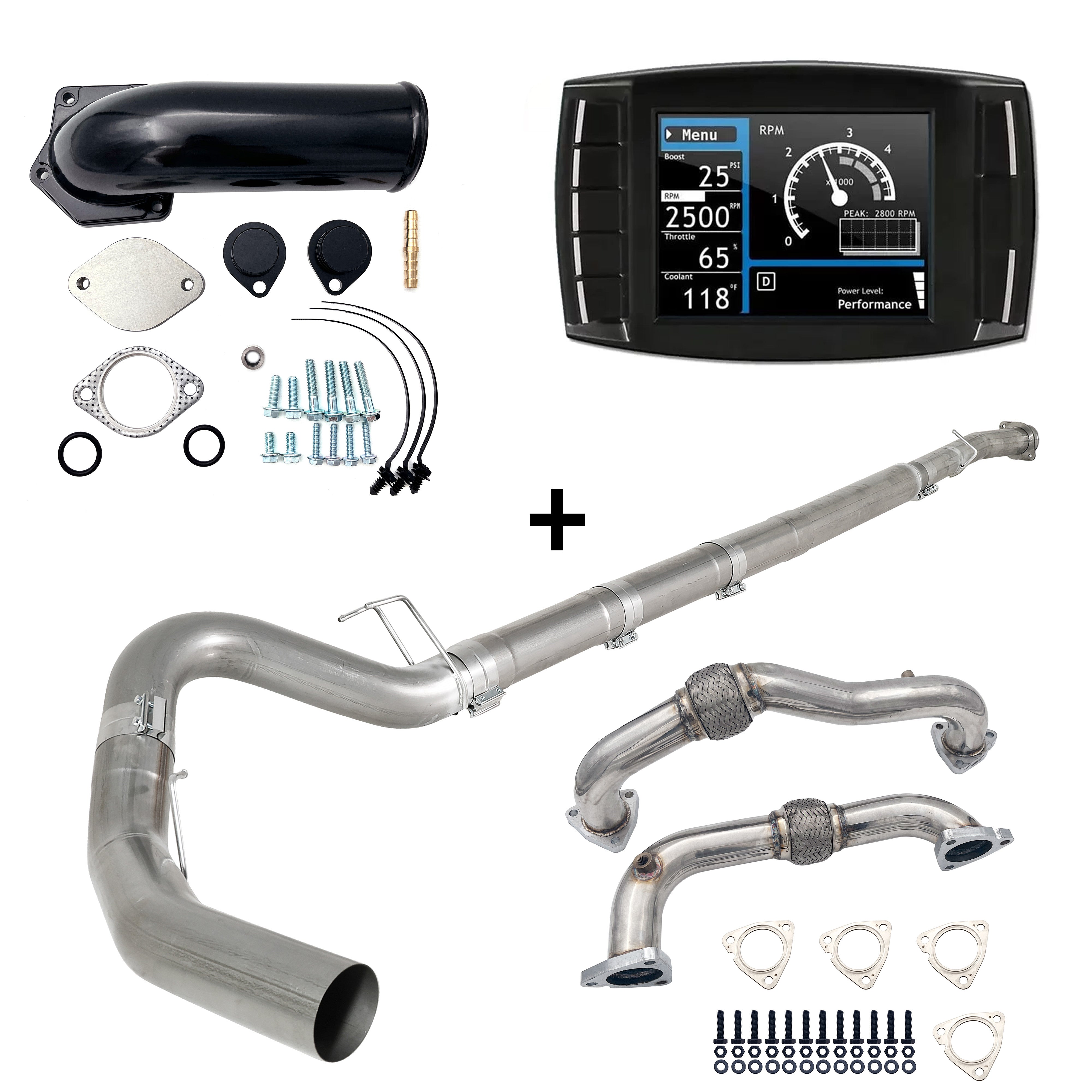 2008-2010 6.4L Ford Powerstroke DPF/DEF/EGR Delete All-in-One Kit